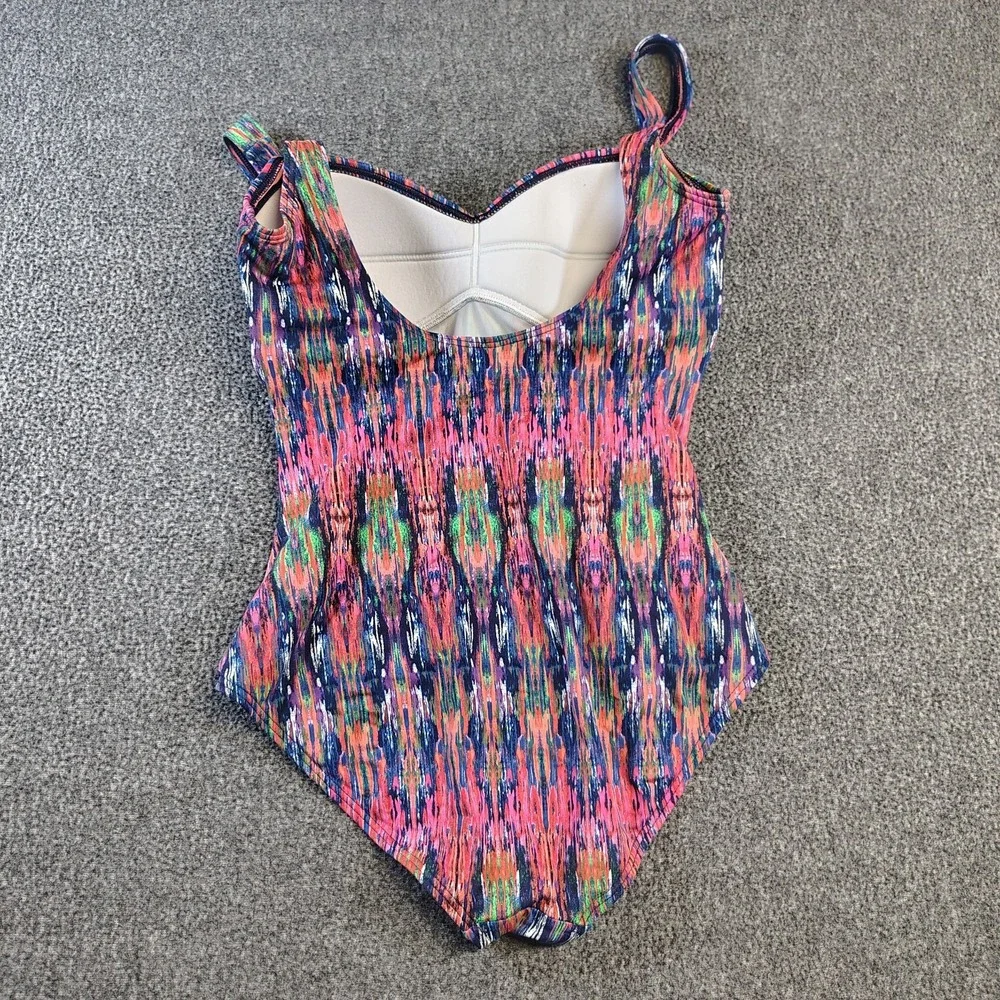 Tommy Bahama Palm Modern One Piece Swimsuit sz 14